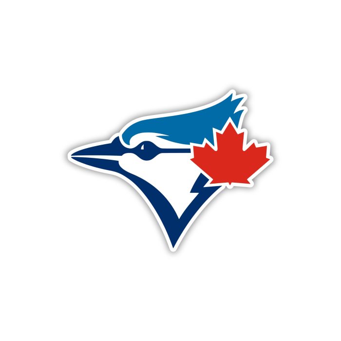 Toronto Blue Jays - Blue Jays Head - Temporary Tattoo