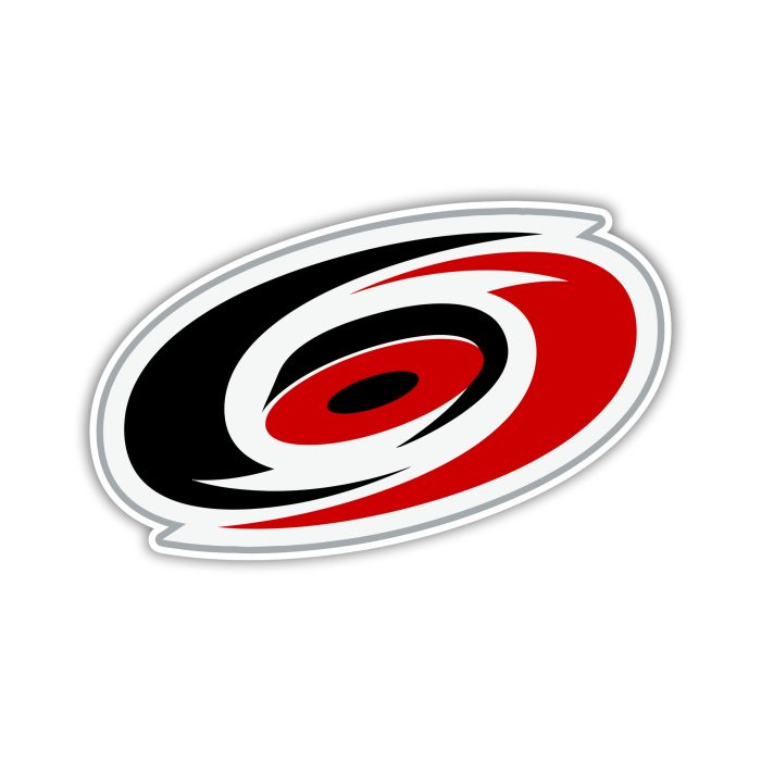 Carolina Hurricanes - Hurricane - Full Color Vinyl Sticker - Custom Size