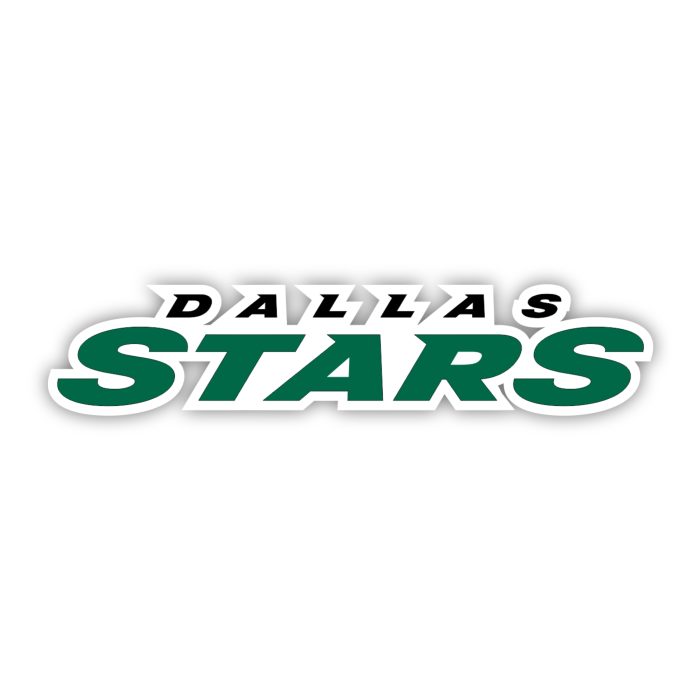 Dallas Stars  - Name - Full Color Vinyl Sticker - Custom Size