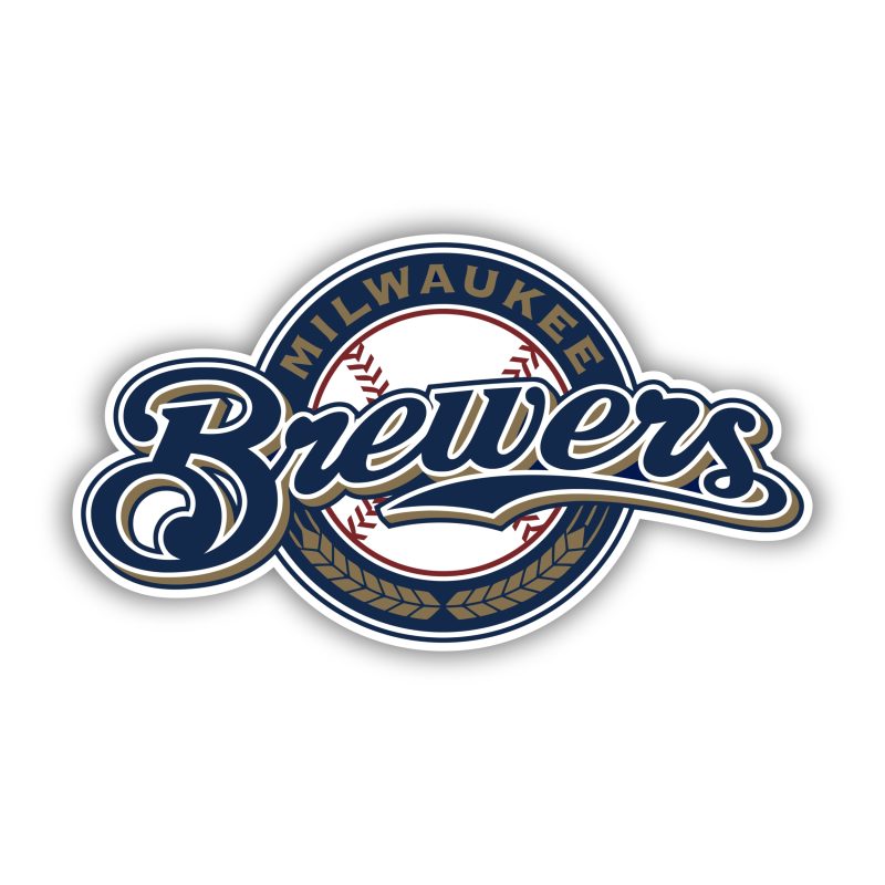 Milwaukee Brewers - Circle With Brewers - Temporary Tattoo