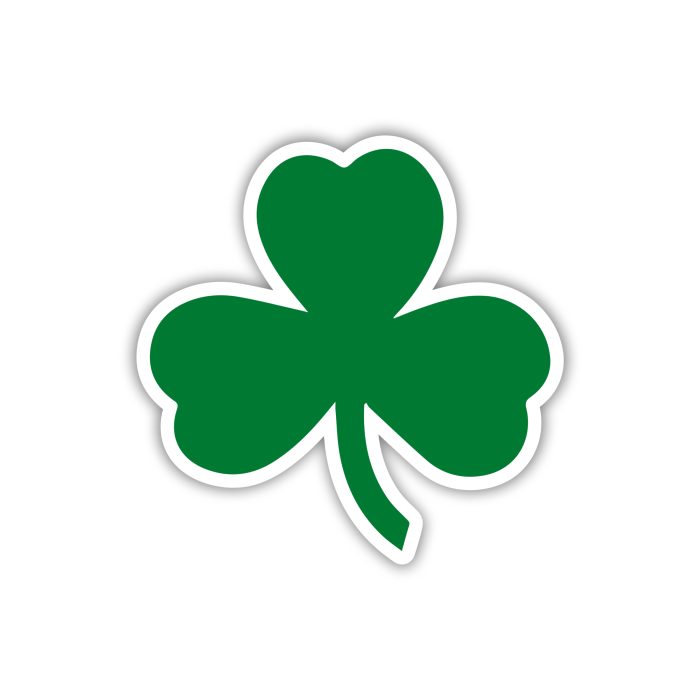 Boston Celtics - Clover - Temporary Tattoo