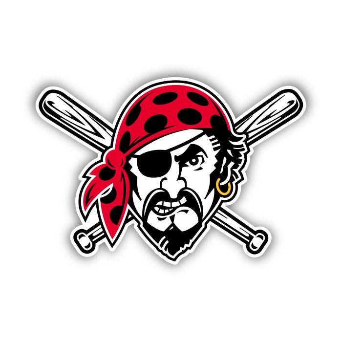 Pittsburgh Pirates - Pirates Head - Temporary Tattoo