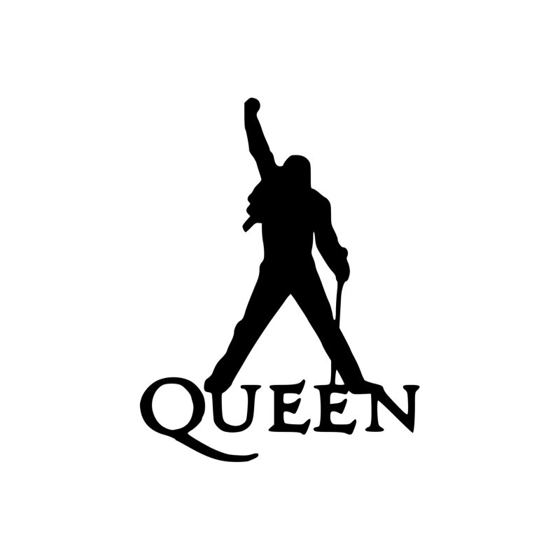 Queen Vinyl Decal - Custom Size
