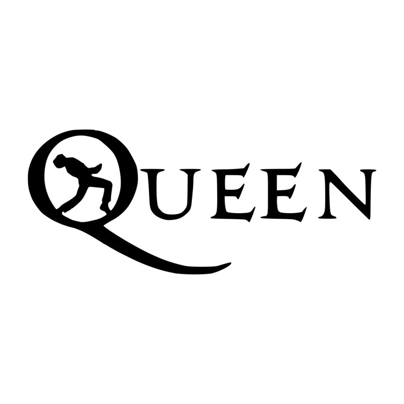 Queen Vinyl Decal - Custom Size
