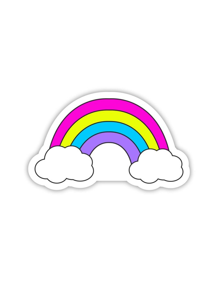 Rainbow Full Color Vinyl Decal