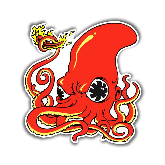 Red Hot Chili Peppers Full Color Vinyl Decal - Custom Size