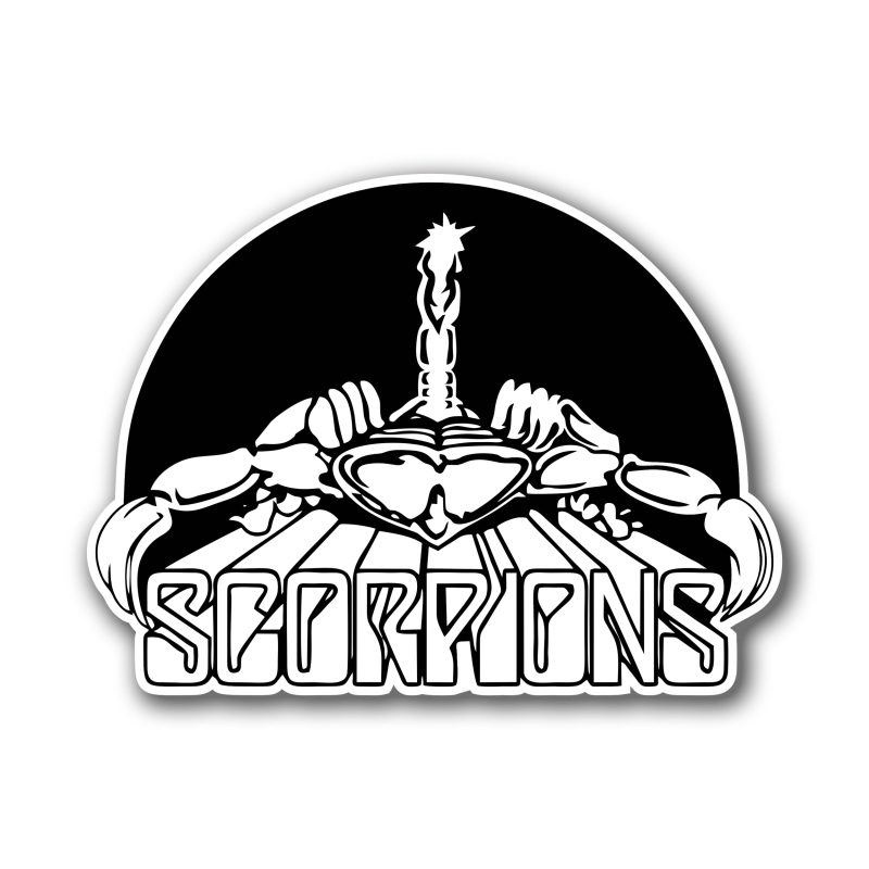 Scorpions Full Color Vinyl Decal - Custom Size
