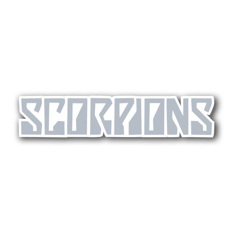 Scorpions Full Color Vinyl Decal - Custom Size