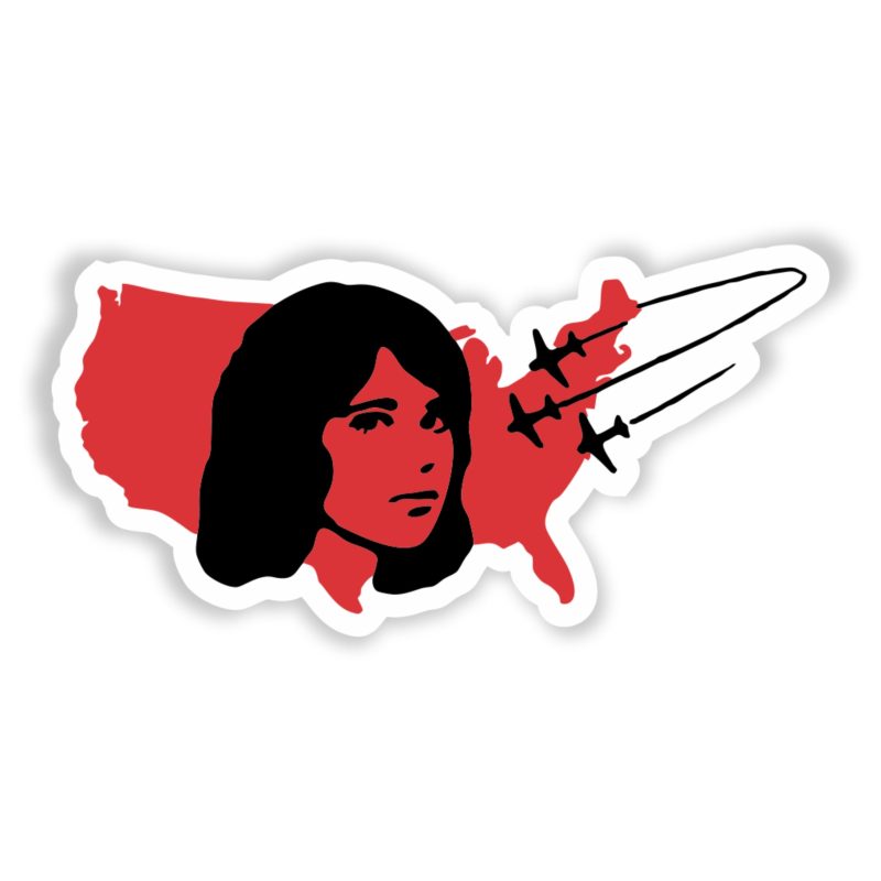 Tv Girl - U.S. Tour 2 - Full Color Vinyl Sticker - Custom Size