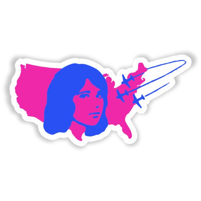 Tv Girl - U.S. Tour 3 - Full Color Vinyl Sticker - Custom Size