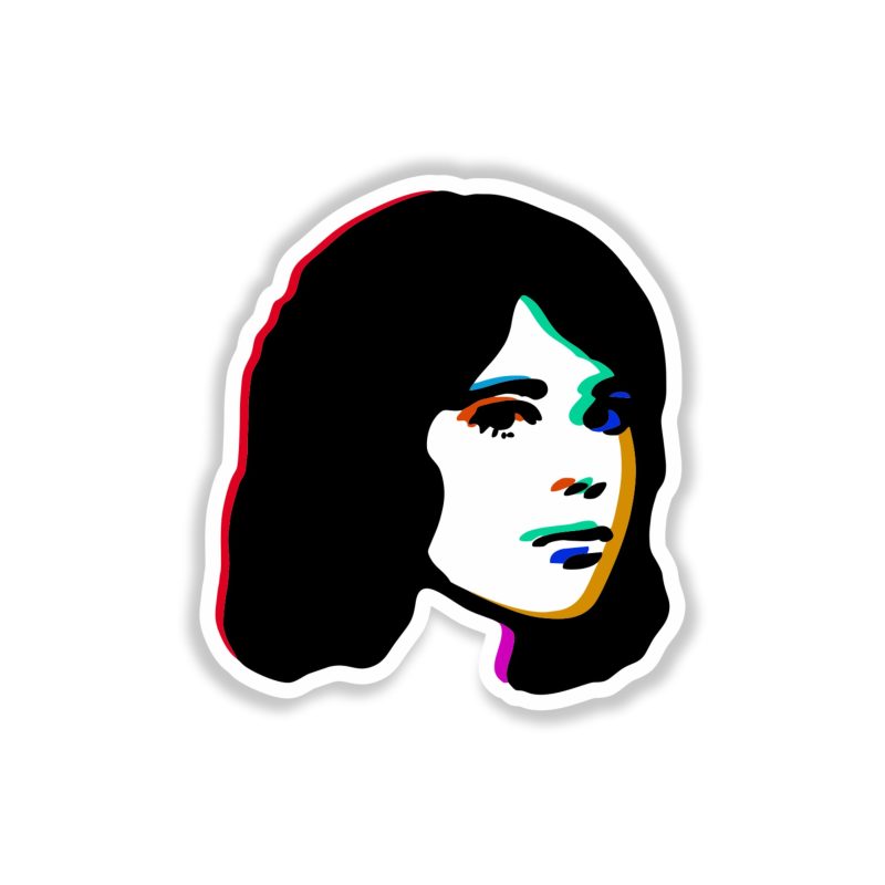 Tv Girl - Death Of A Party Girl 2 - Full Color Vinyl Sticker - Custom Size