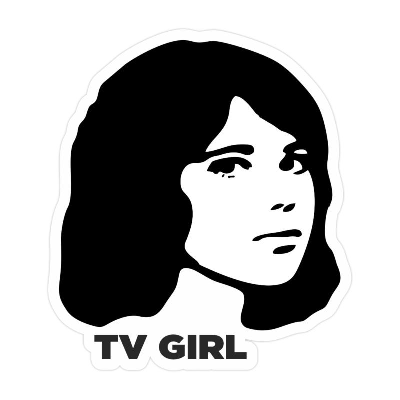 Tv Girl - Dream Girl - Full Color Vinyl Sticker - Custom Size