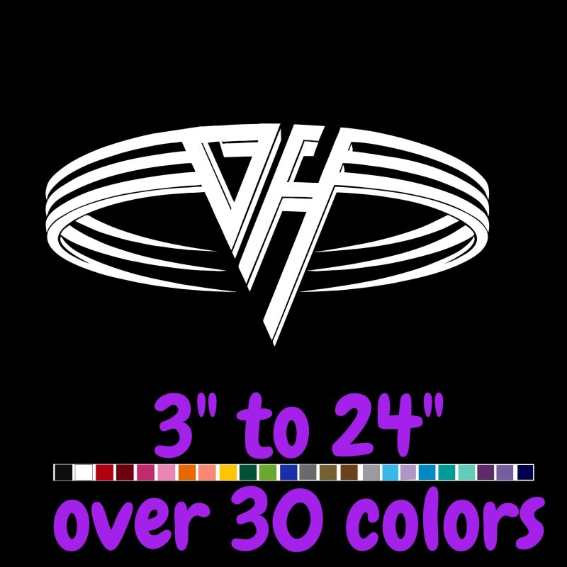 Custom for Joe - Van Halen Vinyl Decal