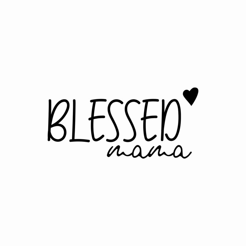 Blessed Mama - Vinyl Decal