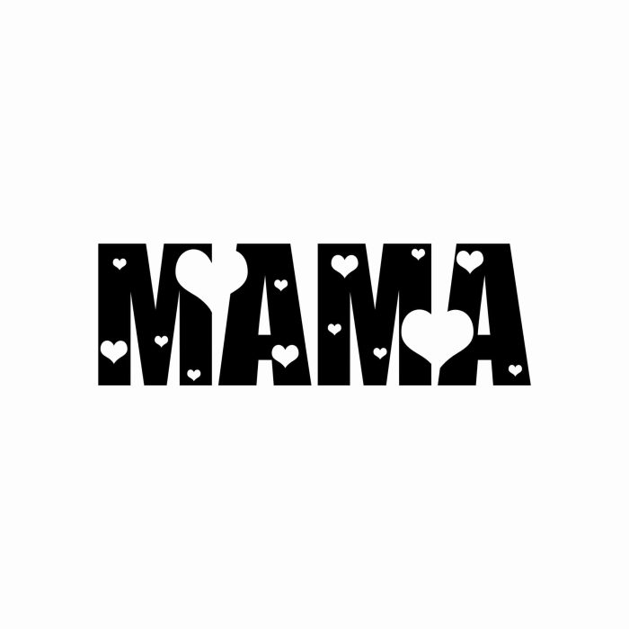 Mama - Vinyl Decal