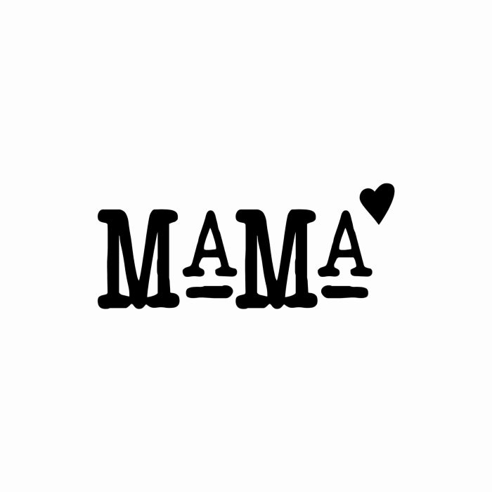 Mama - Vinyl Decal