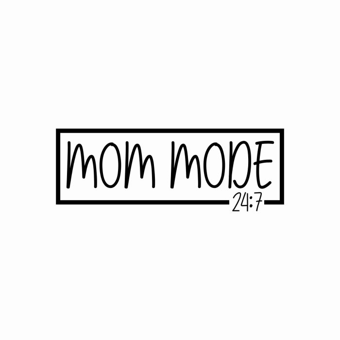 Mom Mode - Vinyl Decal