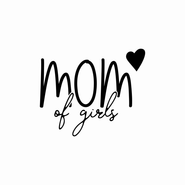 Mom Of Girls - Vinyl Decal