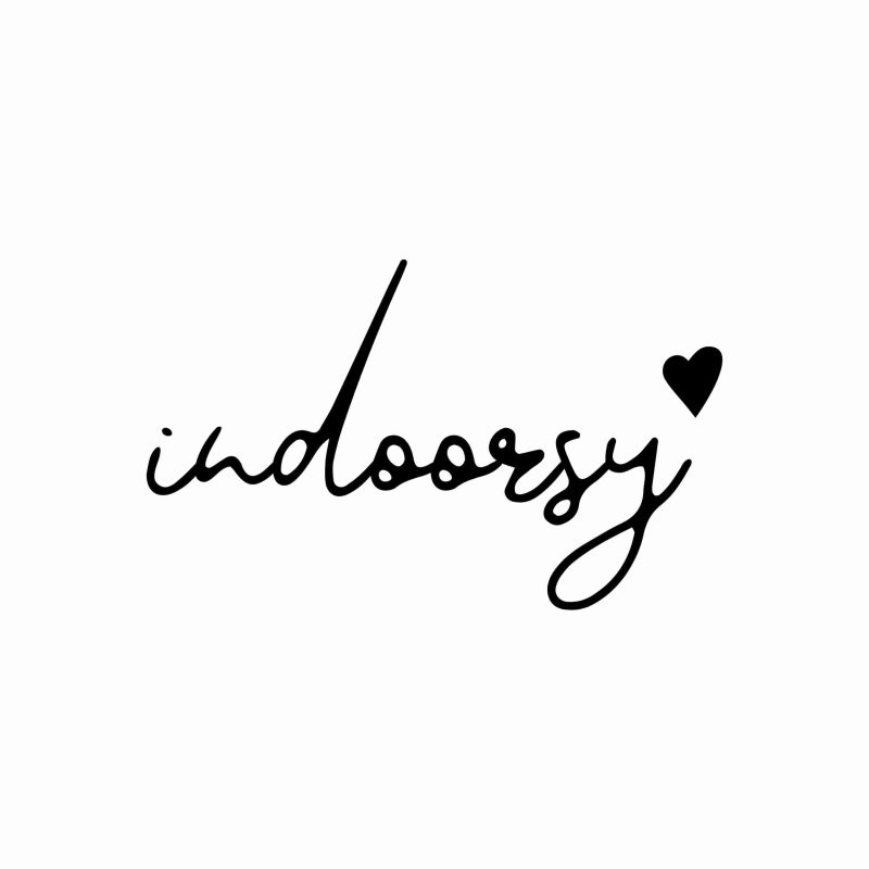 Indoorsy - Vinyl Decal- Custom Size