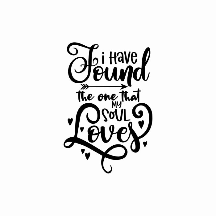 Soulmate Vinyl Decal - Custom Size