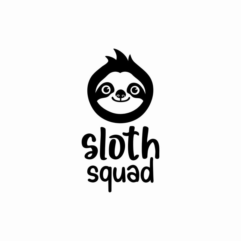 Sloth Squad - Vinyl Decal- Custom Size