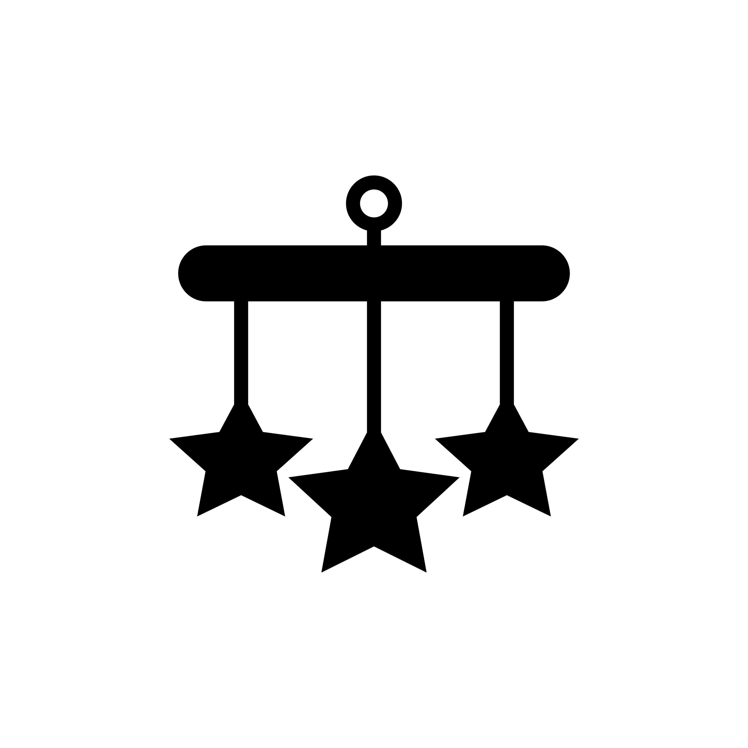 Baby Stars - Vinyl Decal - Custom Size