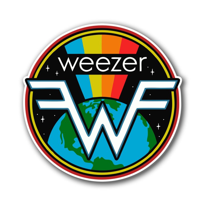 Weezer Full Color Vinyl Decal - Custom Size