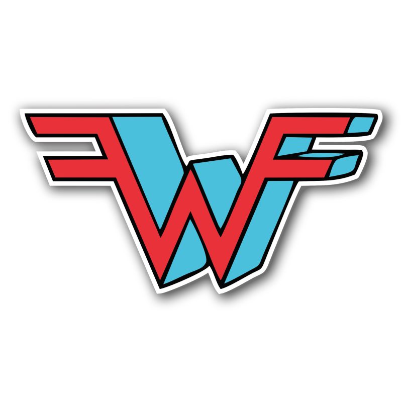 Weezer Full Color Vinyl Decal - Custom Size