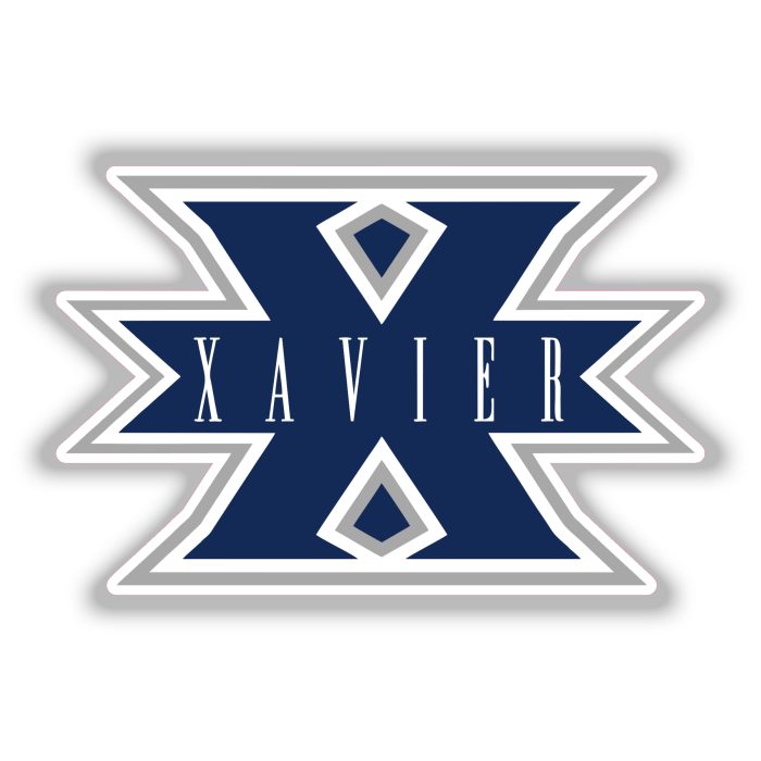 Xavier University- Full Color Vinyl Decal - Custom Size
