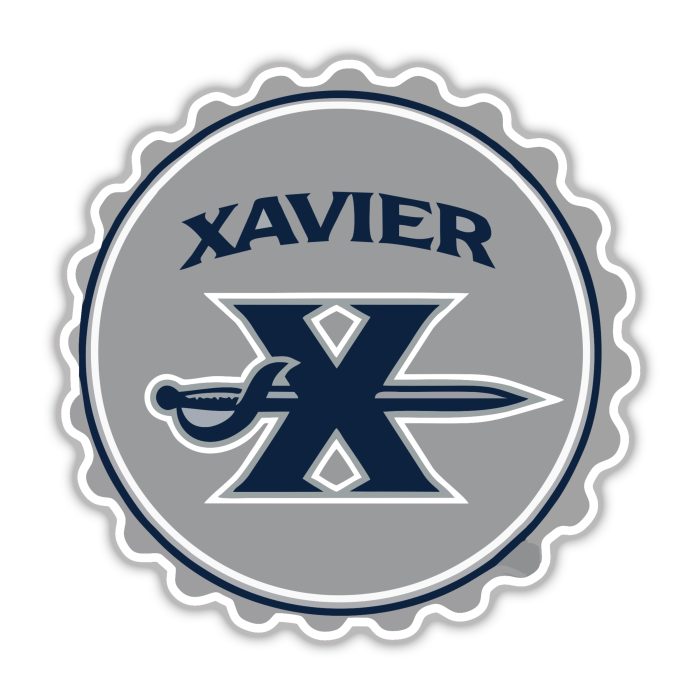 Xavier University- Full Color Vinyl Decal - Custom Size