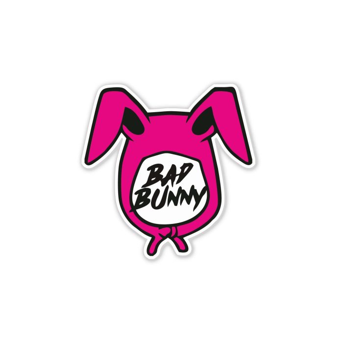 Bad Bunny Full Color Vinyl Decal