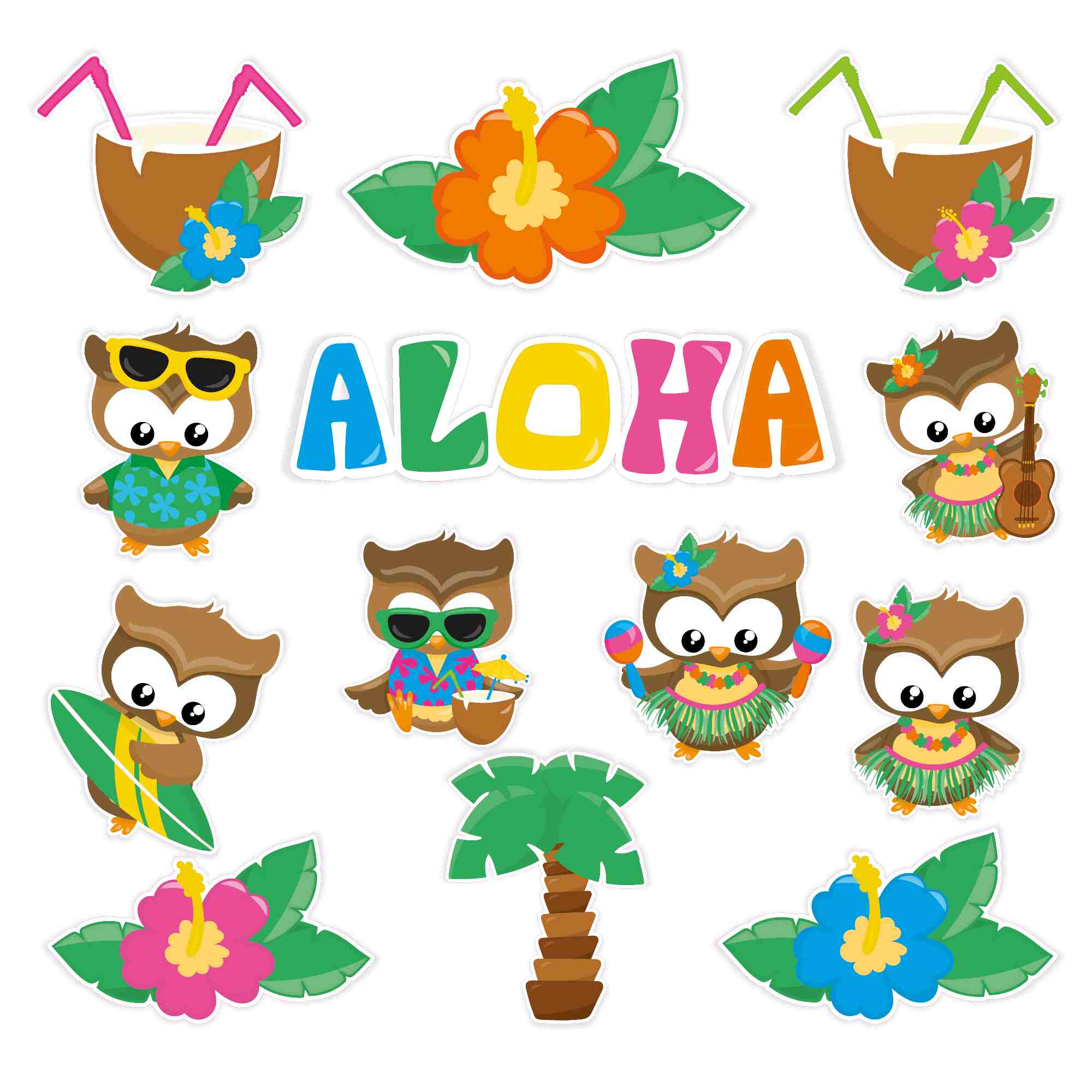 Owl Sticker Pack Available - Custom Size