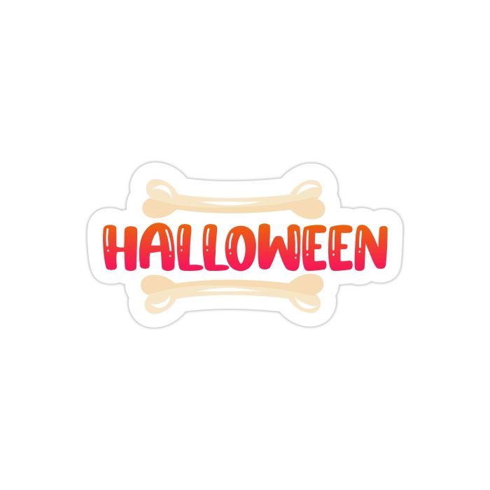 Halloween Full Color Vinyl Decal - Custom Size