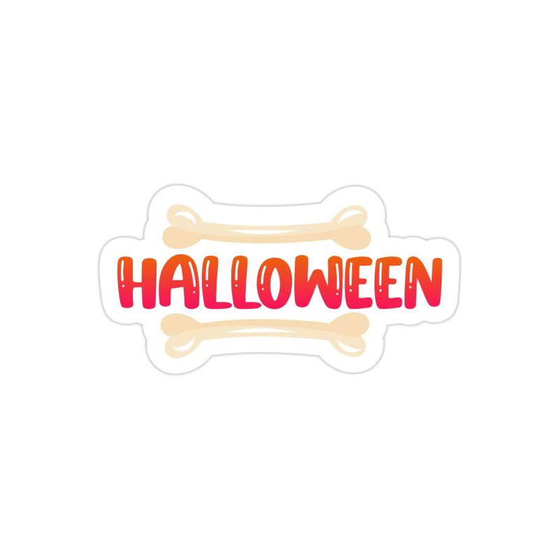 Halloween Full Color Vinyl Decal - Custom Size