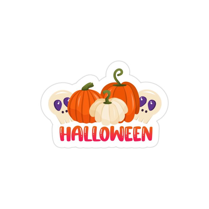 Halloween Full Color Vinyl Decal - Custom Size
