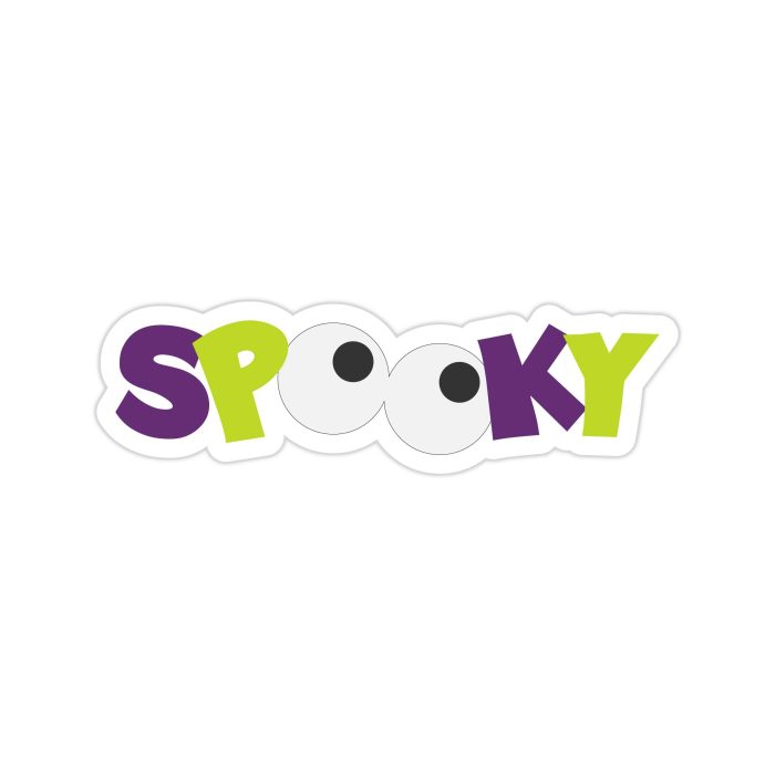 Halloween Full Color Vinyl Decal - Custom Size