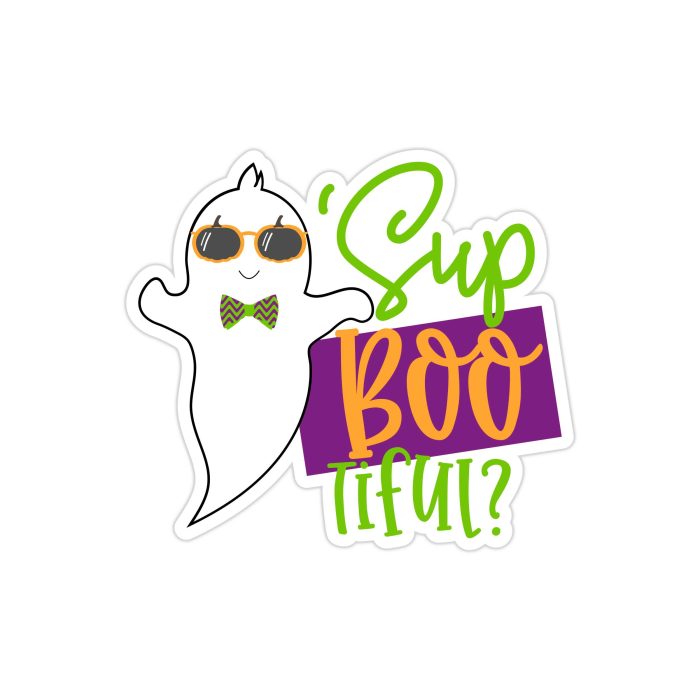 Halloween Full Color Vinyl Decal - Custom Size