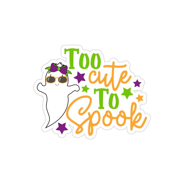 Halloween Full Color Vinyl Decal - Custom Size