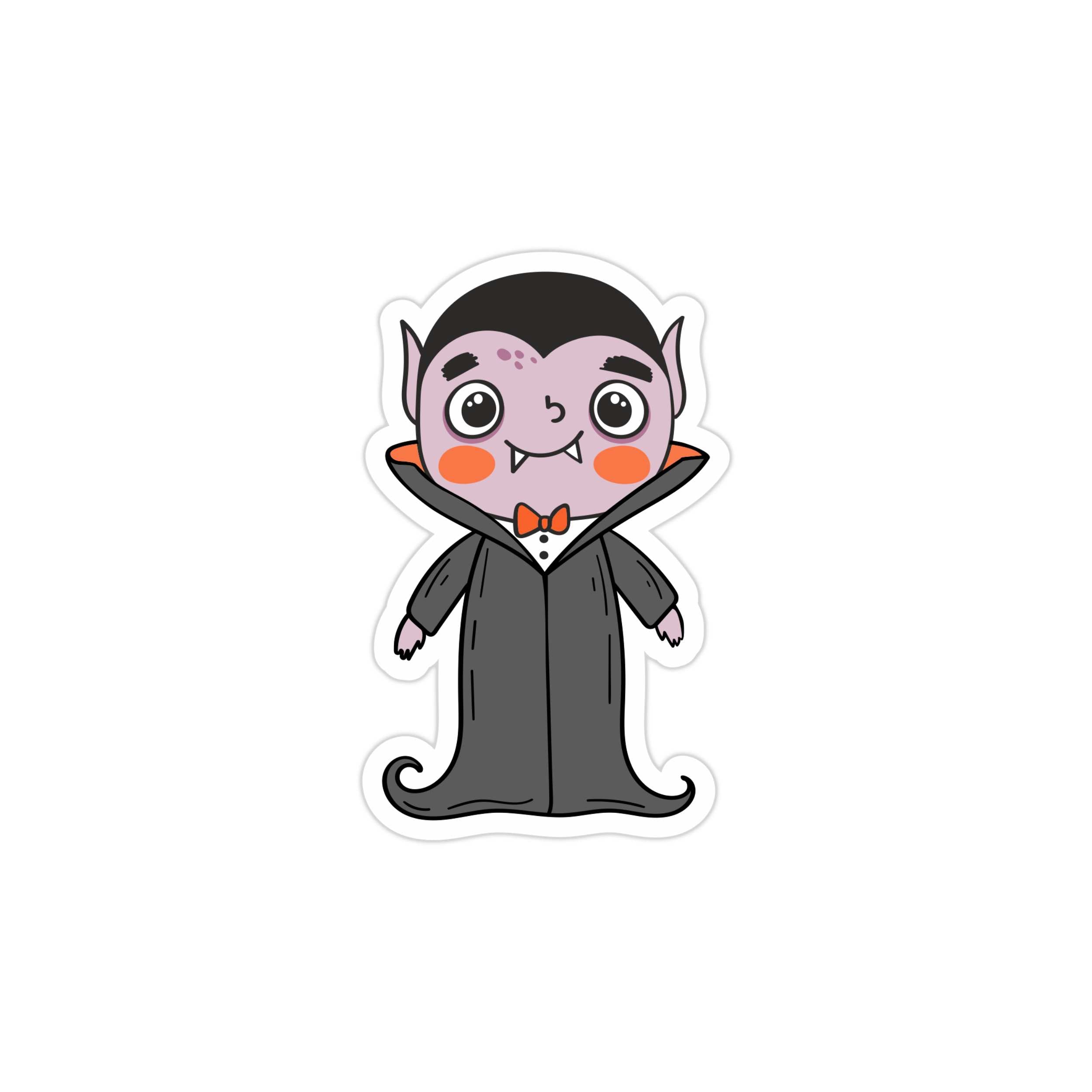 Halloween Character Full Color Vinyl Decal - Custom Size