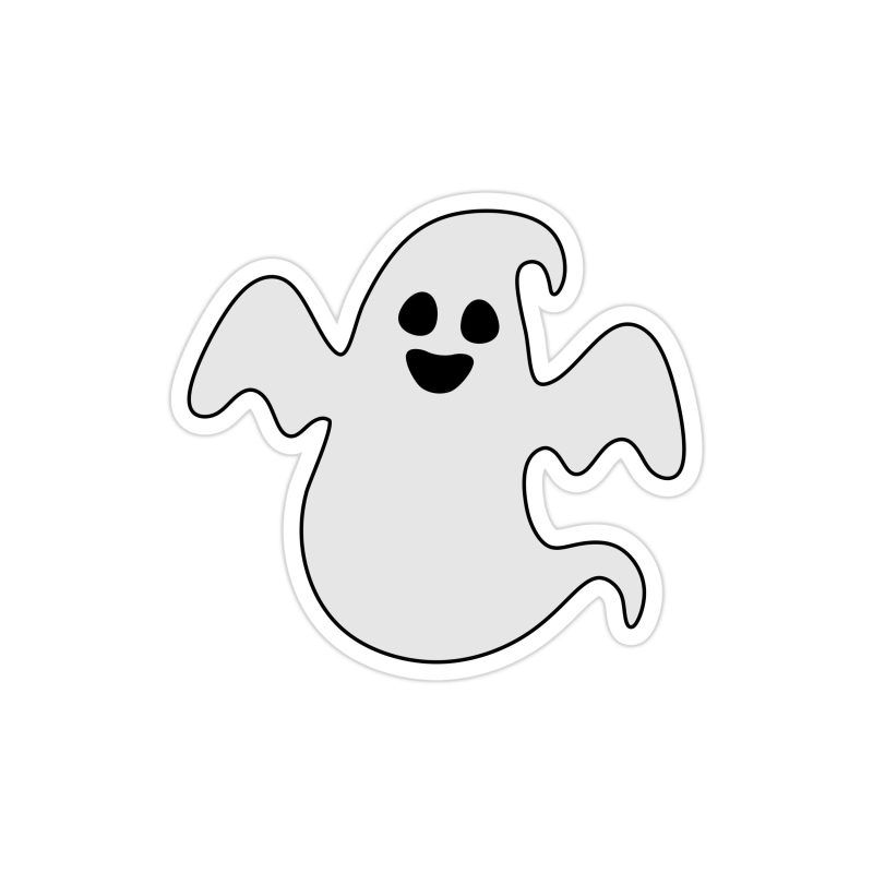 Ghost - Full Color Vinyl Decal - Custom Size