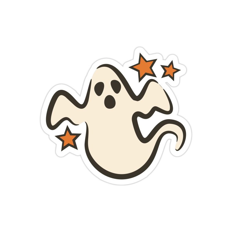 Ghost - Full Color Vinyl Decal - Custom Size