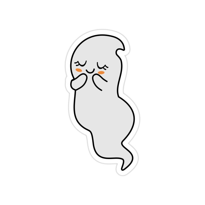 Ghost - Full Color Vinyl Decal - Custom Size
