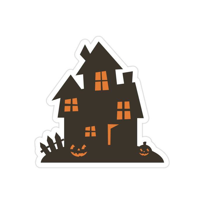 Halloween Full Color Vinyl Decal - Custom Size