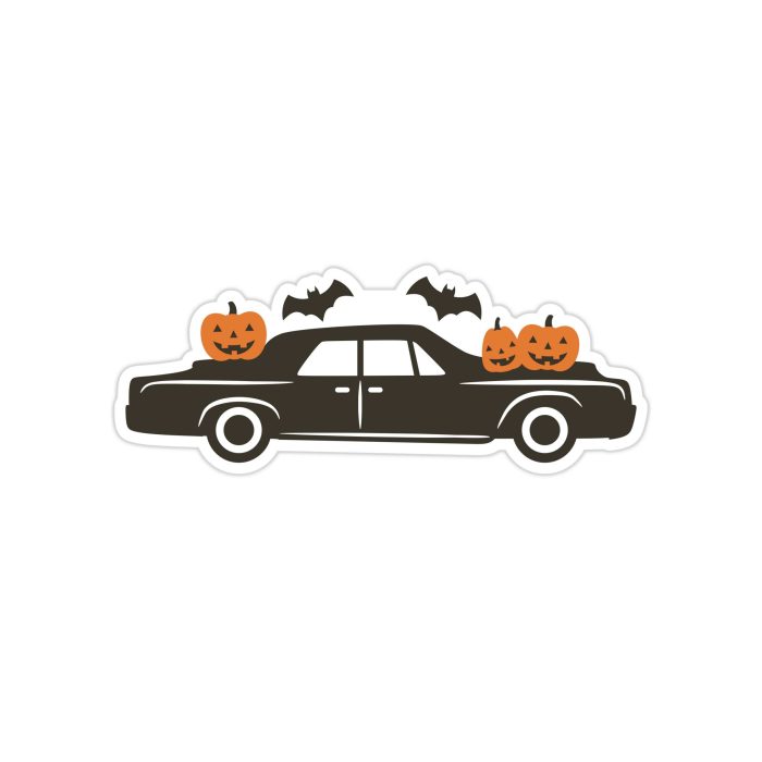 Halloween Full Color Vinyl Decal - Custom Size
