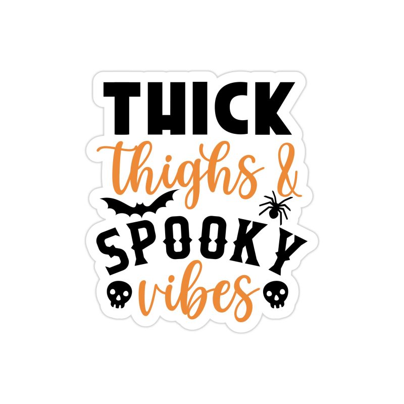 Halloween Full Color Vinyl Decal - Custom Size