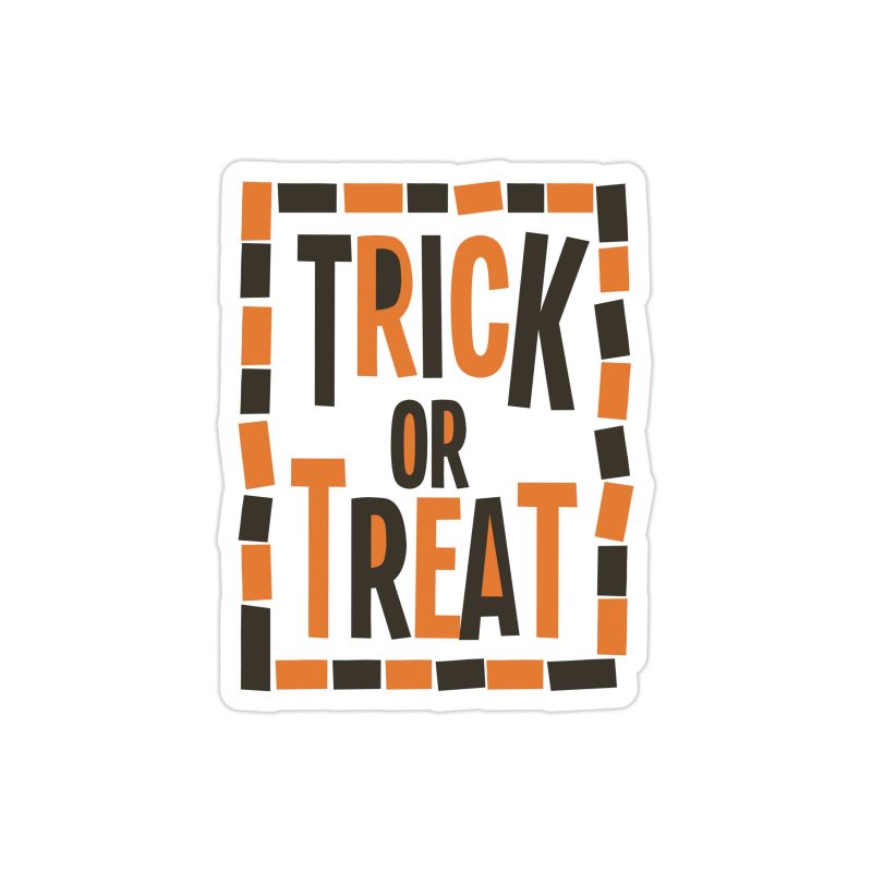 Halloween Full Color Vinyl Decal - Custom Size