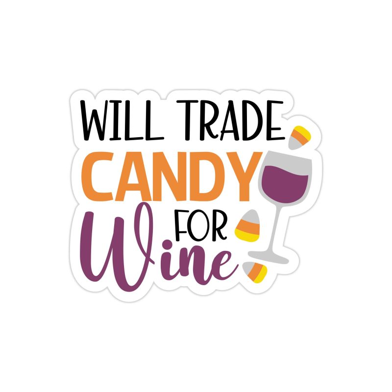 Halloween Full Color Vinyl Decal - Custom Size