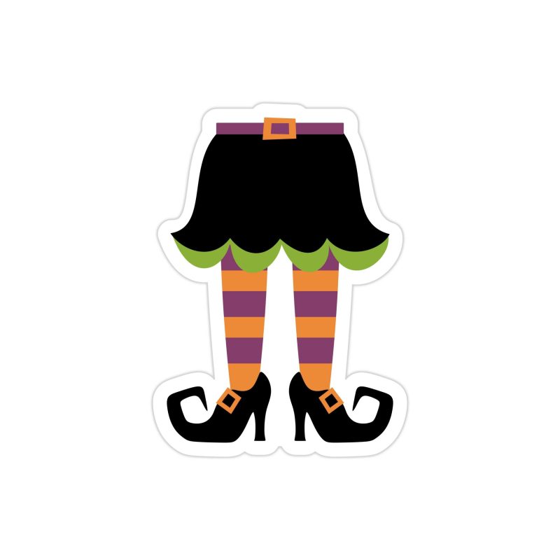Halloween Full Color Vinyl Decal - Custom Size