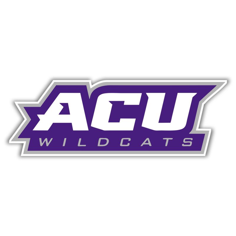 Abeline Christian Wildcats Full Color Vinyl Decal - Custom Size