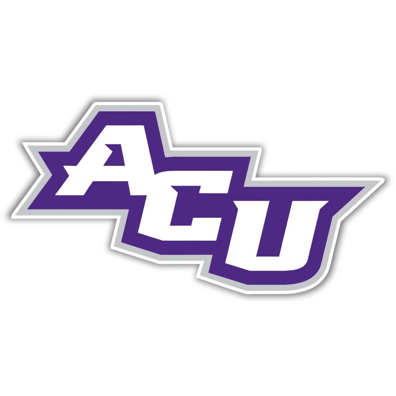 Abeline Christian Wildcats Full Color Vinyl Decal - Custom Size